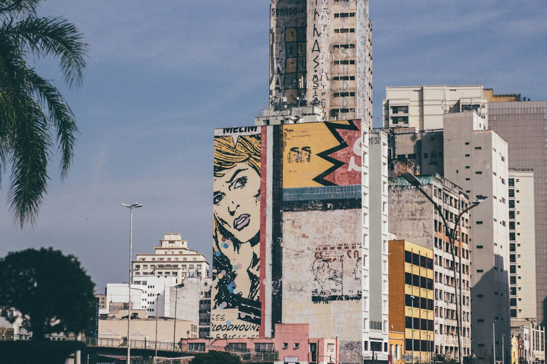 Portrait of a smiling Brazilian woman editor