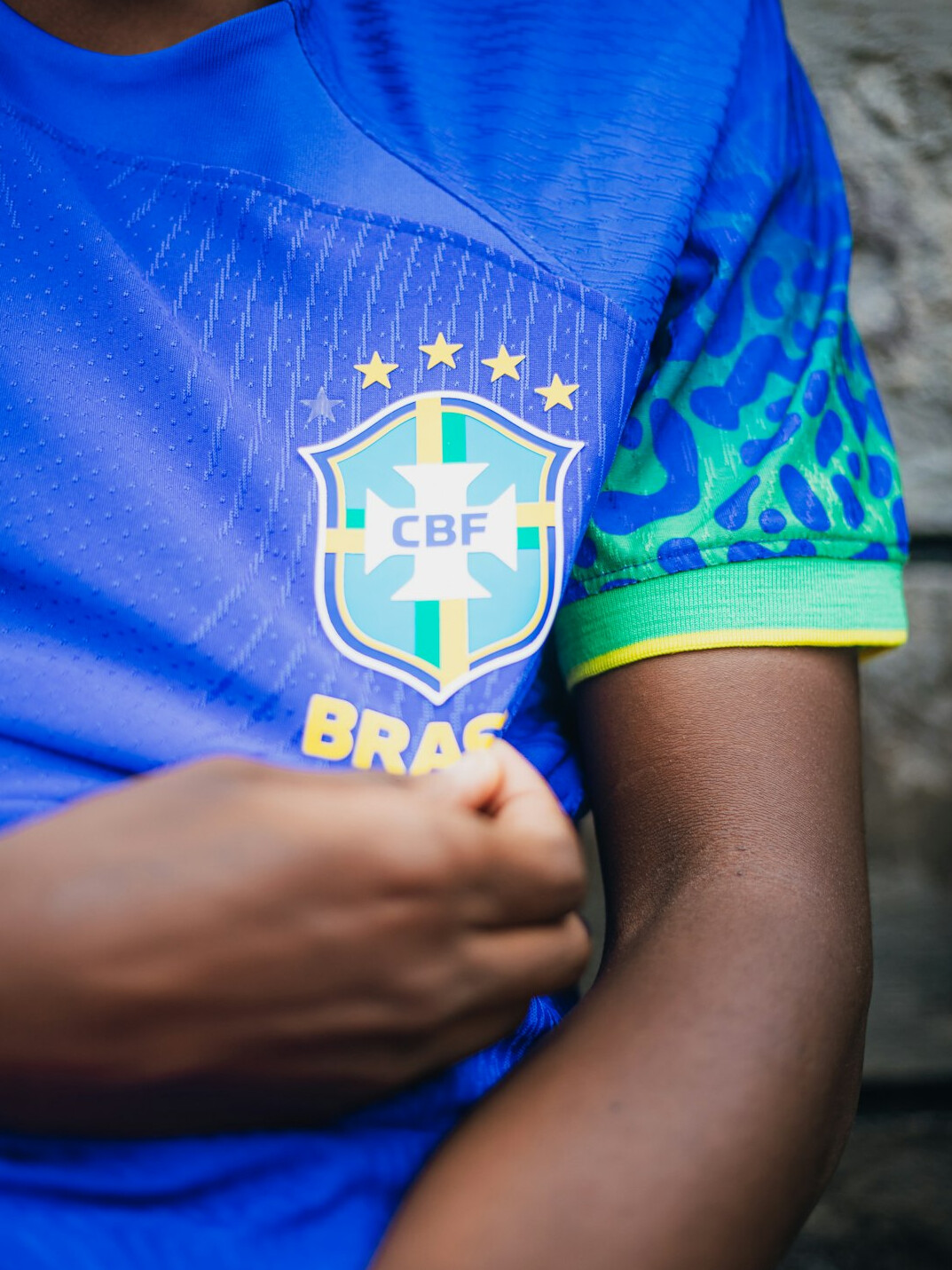 Portrait of a Brazilian man in a shirt